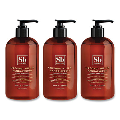 SOAP,HAND,COCO,12OZ,3/BX