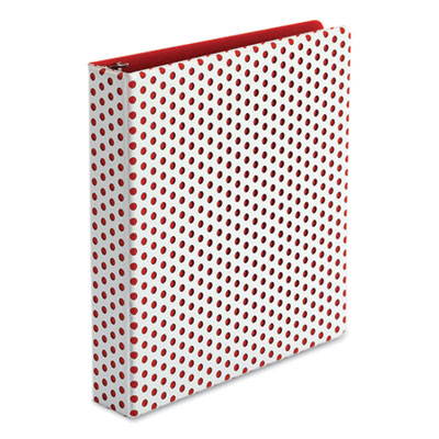 BNDR,1-1/2",FASHN,WH/RD