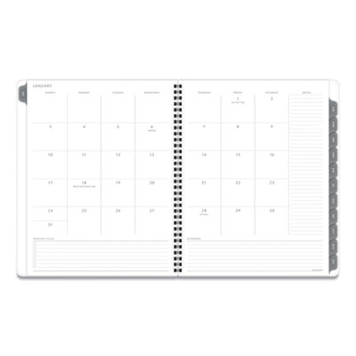 PLANNER,ELEV LINEN WM,BK