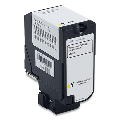 593-BBXW Yellow Toner Cartridge; Yield: 6,000 pages