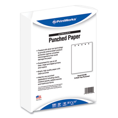 PAPER,8.5X11,5HL,500/RM,5