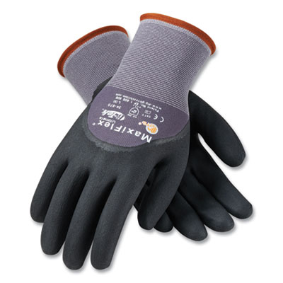 GLOVES,NYLN W/NTRL,S,12PR