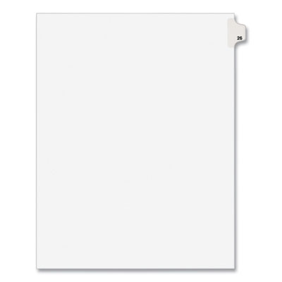INDEX,SD,LTR,WHT,26,25/PK