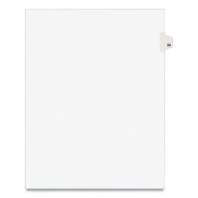 INDEX,SD,LTR,WHT,54,25/PK