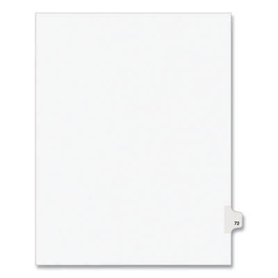 INDEX,SD,LTR,WHT,72,25/PK