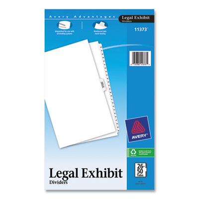 DIVIDER,LEGAL, 26-50 WHT