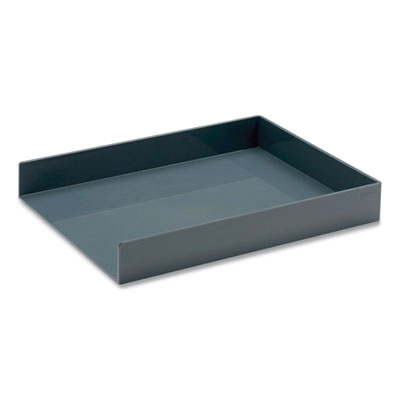 TRAY,LETTER,2PK,DK GY