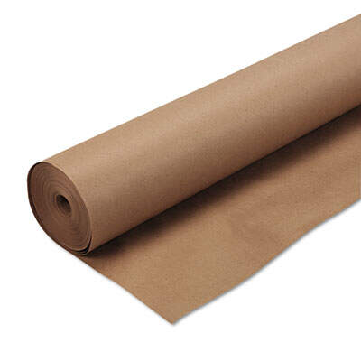 Kraft Wrapping Paper, 16lb, 48\" x 200ft, Natural