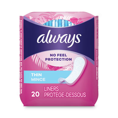 LINER,THIN,REG,24/20PK