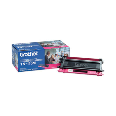 TN115M High Yield Magenta Toner; Yield: 4,000 pages
