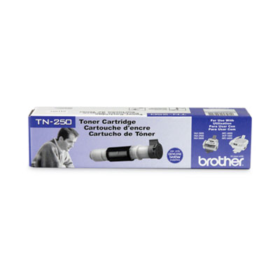 TN250 Black Toner; Yield: 2,200 pages