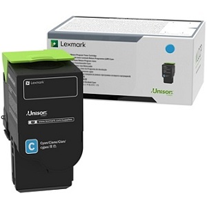 Lexmark High Yield Cyan Toner Cartridge (5,000 Yield)