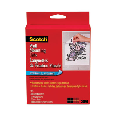TAPE,WALL,MNTG,TAB,480/PK