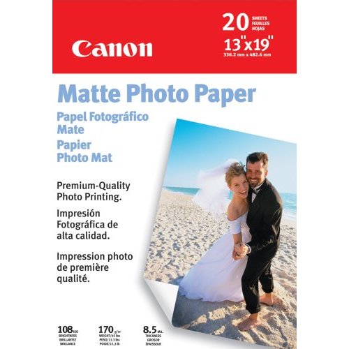 Matte Photo Paper: 13" x 19" 20 Sheets