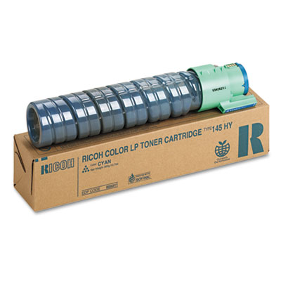 Type 145 High Yield Cyan Toner Cartridge; Yield: 15,000 pages