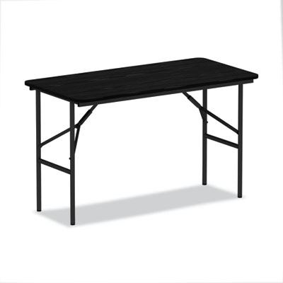 TABLE,FLDG,MELMNE48X24,BK