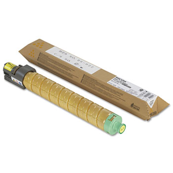 Ricoh 820008 High Yield Yellow Toner; Yield: 15,000 pages
