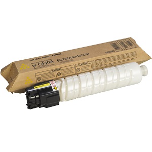 Ricoh 821106 Yellow Toner Cartridge Ricoh SP C430A Yellow Toner Cartridge; Yield: 21,000 pages
