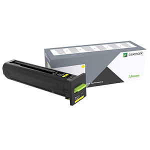 Lexmark 82K0U40 Yellow Toner Cartridge 82K0U40 Yellow Ultra High Yield Toner Cartridge; Yield: 55,000 pages