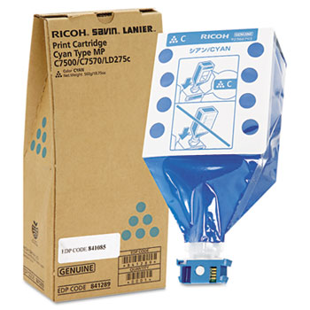 841289 Cyan Toner; Yield: 18,000 pages