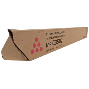 Ricoh 841649 (841737) Magenta Toner Cartridge; Yield: 18,000 pages