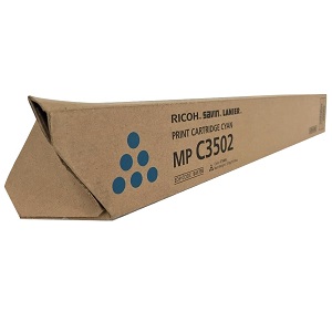 Ricoh 841650 (841738) Cyan Toner Cartridge; Yield: 18,000 pages