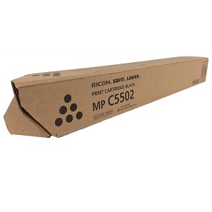Ricoh 841751 Black Toner Cartridge; Yield: 31,000 pages