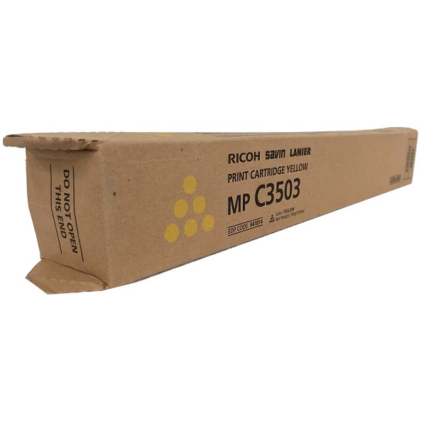 841814 Yellow Toner Cartridge; Yield: 18,000 pages