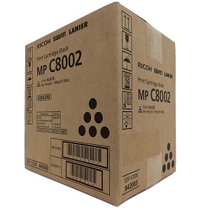 Ricoh 842083 Black Toner Cartridge 842083 (841780) Black Toner Cartridge; Yield: 48,500 pages