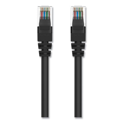 CABLE,CAT5E,10'BLK,SNG,BK