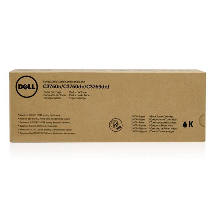 331-8425 High Yield Black Toner Cartridge; Yield: 7,000 pages