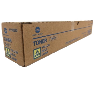 Konica Minolta TN319Y Yellow Toner Cartridge A11G230 Yellow Toner; Yield: 26,000 pages