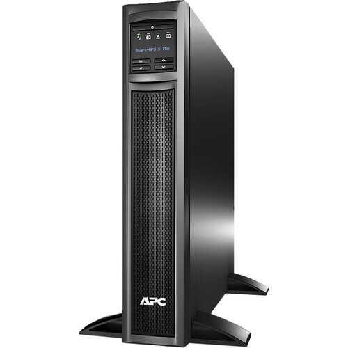 APC Smart-UPS SMX 750VA Tower/Rack Convertible UPS (SMX750C) Rack-mountable - AVR - 2 Hour Recharge - 12 Minute Stand-by - 120 V AC Input - 120 V AC Output - 8 x NEMA 5-15R