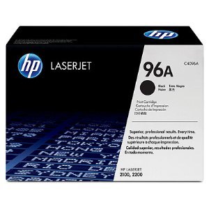 HP 96A Black Print Cartridge; Yield 5,000 pages