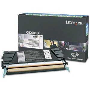 C5200KS Black Return Program Toner Cartridge; Yield: 1,500 pages