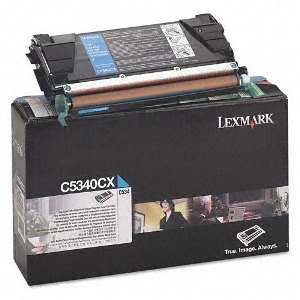 C5340CX Cyan Extra High Yield Return Program Toner Cartridge; Yield: 7,000 pages