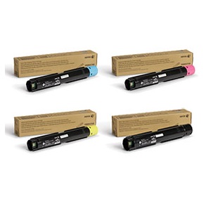 Xerox C7000 Toner Bundle Includes High Capacity 106R03757, 106R03760, 106R03759, 106R03758