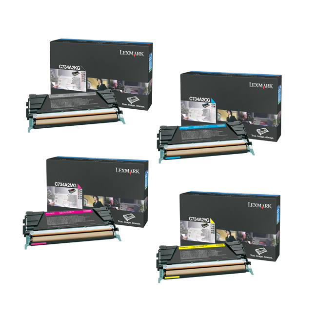 Includes C734A1KG, C734A1CG, C734A1MG, C734A1YG