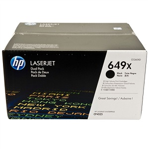 HP 649X Dual Pack; 2 Pack of CE260X