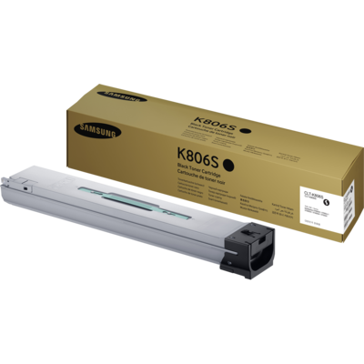 Samsung CLT-K806S Black Toner Cartridge CLTK806S (SS595A) Black Toner Cartridge; Yield: 45,000 pages