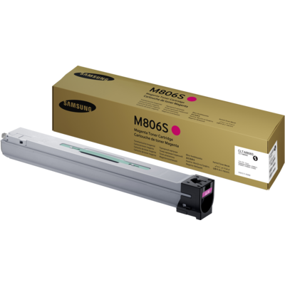Samsung CLT-M806S Magenta Toner Cartridge CLTM806S (SS637A) Magenta Toner Cartridge; Yield: 30,000 pages