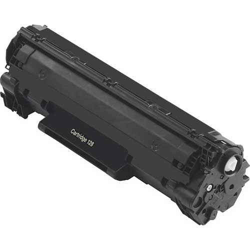 Compatible Canon 128 Black Toner Cartridge (3500B001) Canon Cartridge 128; Yield: 2,100 page