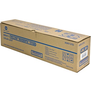 Konica Minolta DR313 Color Drum Unit DR-313 (A7U40TD) Color Drum Unit; Yield: 90,000 pages