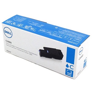 Dell 332-0400 (5R6J0) Cyan Toner Cartridge; Yield: 1,000 pages