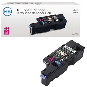 Dell G20VW Magenta Toner Cartridge 593-BBJV (WN8M9) Magenta Toner Cartridge; Yield: 1,400 pages