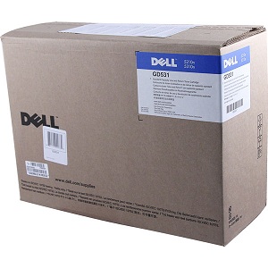 GD531 Black Toner Cartridge; Yield: 10,000 pages