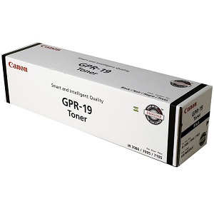 Canon GPR-19 Black Toner Cartridge GPR-19 Toner; Yield: 47,000 pages