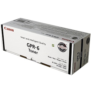 Canon GPR-6 Black Toner Cartridge GPR-6 Toner Cartridge; Yield: 15,000 pages