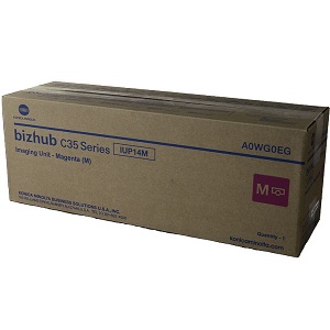 Konica Minolta A0WG0EG Magenta Imaging Unit IUP14M Magenta Imaging Unit; Yield: 30,000 pages