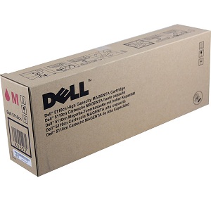 Dell KD557 Magenta Toner Cartridge KD557 (310-7893) Magenta High Yield Toner Cartridge; Yield: 12,000 pages